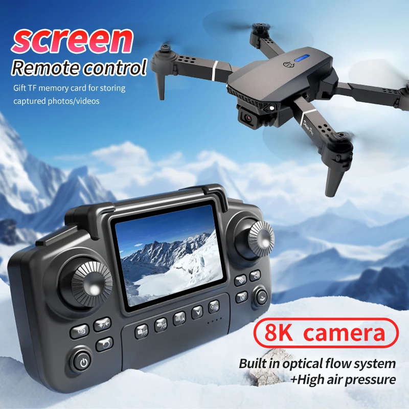 طائرة بدون طيار احترافية E88 P - مراجعة Drone Battery Case وسعره