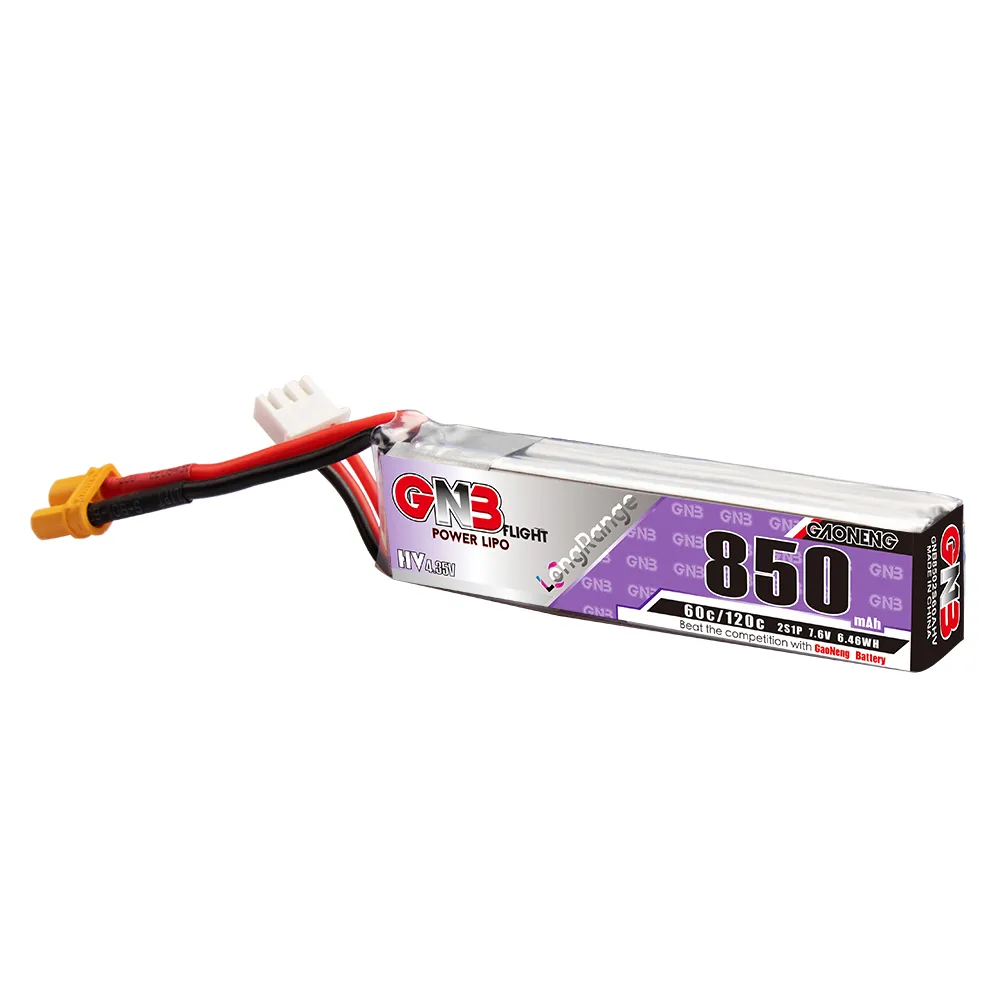 بطارية GAONENG GNB LiPo 850mAh - مراجعة Drone Battery 3S وسعره